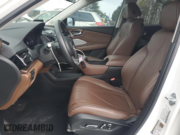 2021 Acura RDX w/Advance Package with VIN 5J8TC1H77ML019498, listed as a Copart auction lot 49355645 with 53,990 mi miles and Salvage Title. Bid and sale history available at carsss.com. Image 7.