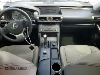2015 Lexus IS 250 with VIN JTHCF1D21F5018983, listed as a Copart auction lot 57427525 with 129,062 mi miles and Salvage title. Bid and sale history available at DreamBid. Image 8.