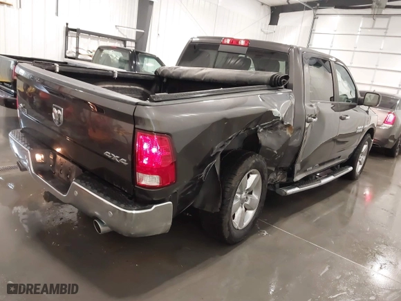 2017 Ram 1500 Big Horn with VIN 3C6RR7LT0HG689807, listed as a IAAI auction lot 41696398 with 109,877 mi miles. Bid and sale history available at carsss.com. Image 4.