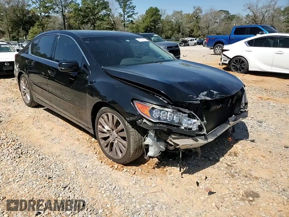 2014 Acura RLX Advance with VIN JH4KC1F97EC006085, listed as a Copart auction lot 48775915 with 172,195 mi miles and Salvage title. Bid and sale history available at DreamBid. Image 11.
