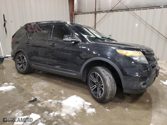 2015 Ford Explorer Sport with VIN 1FM5K8GT3FGB37699, listed as a Copart auction lot 51432355 with 84,412 mi miles and Clean Title. Bid and sale history available at carsss.com. Image 4.