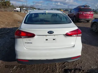 2017 Kia Forte LX with VIN 3KPFK4A77HE057175, listed as a IAAI auction lot 41232874 with 53,479 mi miles. Bid and sale history available at carsss.com. Image 16.