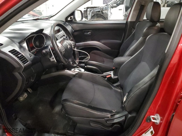 2009 Mitsubishi Outlander SE with VIN JA4LT31W09Z003895, listed as a Copart auction lot 81802584 with 115,964 mi miles and Salvage Title. Bid and sale history available at carsss.com. Image 7.