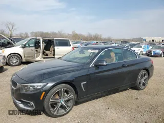 2019 BMW 4 Series 430i xDrive with VIN WBA4Z3C51KEF32377, listed as a Copart auction lot 52685055 with 60,956 mi miles and Salvage title. Bid and sale history available at DreamBid. Image 1.