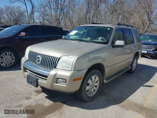 2007 Mercury Mountaineer with VIN 4M2EU47E87UJ16594, listed as a IAAI auction lot 41810496 with 205,391 mi miles. Bid and sale history available at carsss.com. Image 2.