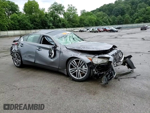 2015 Infiniti Q50 Premium с VIN JN1BV7AR4FM409526, выставлен на аукционе Copart как лот 64749215 с пробегом 82 952 миль миль и Списание • Salvage title. История ставок и продаж доступна на DreamBid. Изображение 14.