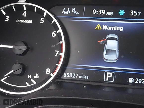 2020 Nissan Maxima S with VIN 1N4AA6BVXLC383435, listed as a IAAI auction lot 41176637 with 65,827 mi miles and . Bid and sale history available at DreamBid. Image 15.