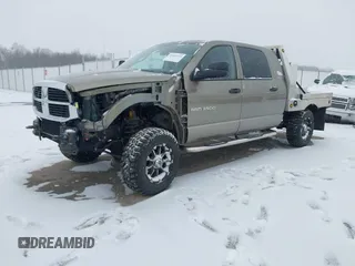 2006 Dodge Ram 3500 Laramie with VIN 3D7LX39C96G191936, listed as a IAAI auction lot 41602674 with 207,529 mi miles. Bid and sale history available at carsss.com. Image 2.