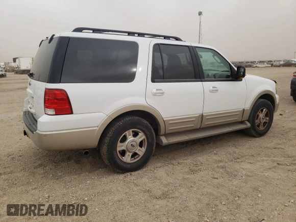2005 Ford Expedition Eddie Bauer with VIN 1FMPU17525LA40639, listed as a Copart auction lot 47554695 with 136,379 mi miles and Salvage Title. Bid and sale history available at carsss.com. Image 3.