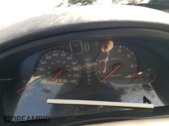 2000 Subaru Legacy L with VIN 4S3BE6353Y7216836, listed as a Copart auction lot 77437624 with Not provided miles and Salvage title. Bid and sale history available at DreamBid. Image 9.