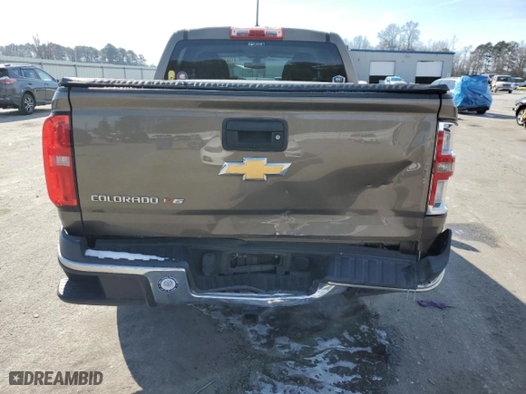 2017 Chevrolet Colorado 4WD WT with VIN 1GCGTBENXH1221844, listed as a Copart auction lot 41982355 with 85,775 mi miles and Salvage Title. Bid and sale history available at carsss.com. Image 6.
