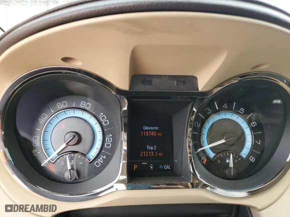 2013 Buick LaCrosse Premium 2 with VIN 1G4GH5E30DF311238, listed as a Copart auction lot 47977095 with 119,740 mi miles and Salvage Title. Bid and sale history available at carsss.com. Image 9.
