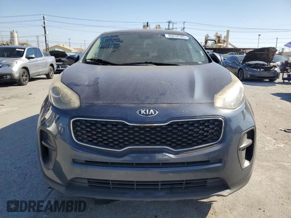 2018 Kia Sportage LX with VIN KNDPM3AC9J7321380, listed as a Copart auction lot 46632385 with 120,185 mi miles and Salvage Title. Bid and sale history available at carsss.com. Image 5.