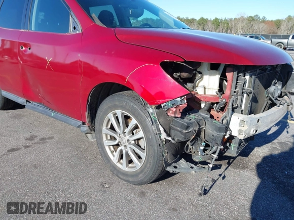 2016 Nissan Pathfinder SV with VIN 5N1AR2MN7GC645633, listed as a IAAI auction lot 41738679 with 229,359 mi miles. Bid and sale history available at carsss.com. Image 18.