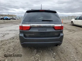 2011 Dodge Durango Crew with VIN 1D4RE4GG4BC695882, listed as a Copart auction lot 53982615 with 247,986 mi miles and Non Repairable. Bid and sale history available at carsss.com. Image 6.
