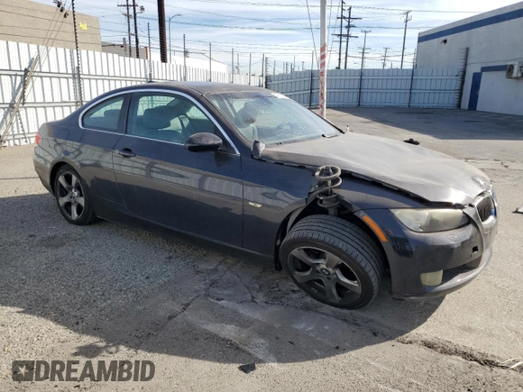 2007 BMW 3 Series 328xi with VIN WBAWC33557PD07501, listed as a Copart auction lot 42783295 with 139,389 mi miles and Salvage Title. Bid and sale history available at DreamBid. Image 4.