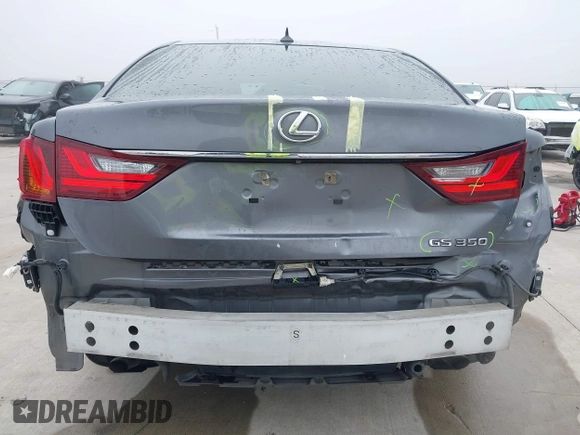 2014 Lexus GS 350 with VIN JTHBE1BL9E5029822, listed as a IAAI auction lot 41683639 with 113,335 mi miles. Bid and sale history available at carsss.com. Image 6.