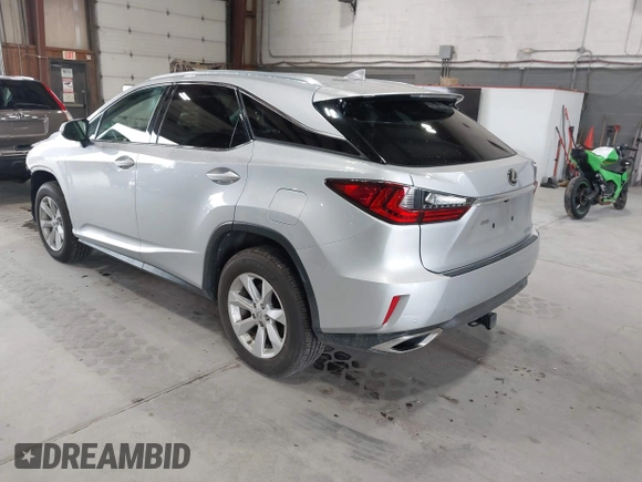 2017 Lexus RX 350 with VIN 2T2BZMCA2HC089416, listed as a IAAI auction lot 42595387 with 105,568 mi miles and . Bid and sale history available at DreamBid. Image 3.
