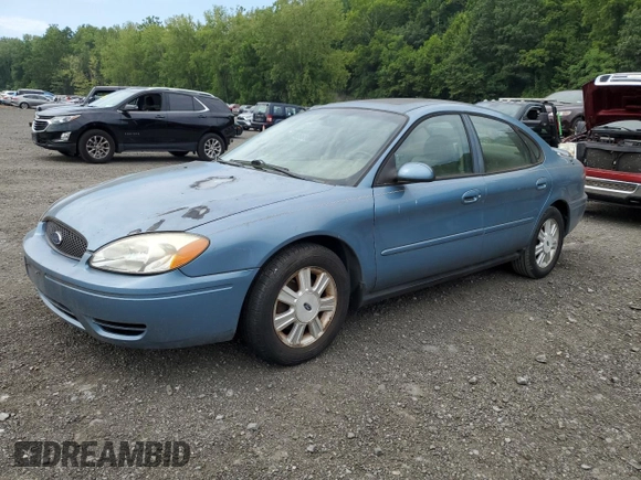 2006 Ford Taurus SEL with VIN 1FAFP56U56A252493, listed as a Copart auction lot 65846885 with 96,464 mi miles and Clean title. Bid and sale history available at DreamBid. Image 1.