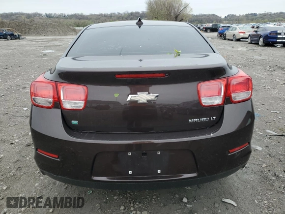 2015 Chevrolet Malibu LT with VIN 1G11C5SL2FF186199, listed as a Copart auction lot 51683235 with 178,774 mi miles and Salvage Title. Bid and sale history available at DreamBid. Image 6.