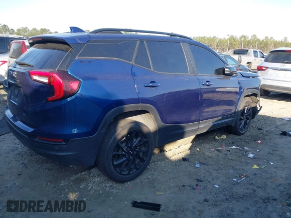 2023 GMC Terrain SLE with VIN 3GKALMEG3PL160030, listed as a IAAI auction lot 41531973 with 44,892 mi miles and . Bid and sale history available at DreamBid. Image 4.