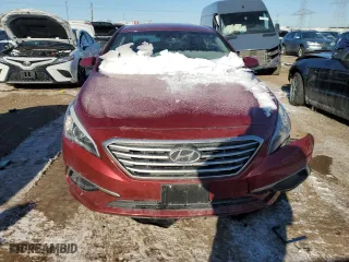 2016 Hyundai Sonata 2.4L SE with VIN 5NPE24AF1GH350373, listed as a Copart auction lot 46062195 with 108,278 mi miles and Salvage Title. Bid and sale history available at carsss.com. Image 5.