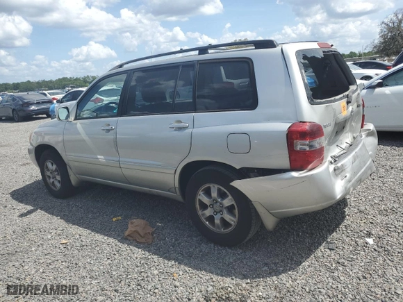 2005 Toyota Highlander with VIN JTEDP21A650068273, listed as a Copart auction lot 51506985 with 196,026 mi miles and Non Repairable. Bid and sale history available at carsss.com. Image 2.