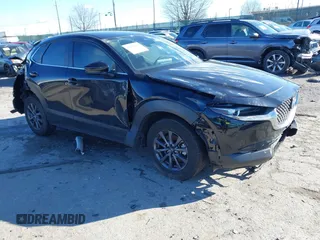2024 Mazda CX-30 2.5 S with VIN 3MVDMBAM9RM633690, listed as a IAAI auction lot 41186984 with 1 mi miles. Bid and sale history available at carsss.com. Image 1.
