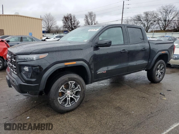 2023 GMC Canyon 4WD AT4 with VIN 1GTP6DEK6P1139567, listed as a Copart auction lot 85416794 with 26,583 mi miles and Salvage Title. Bid and sale history available at carsss.com. Image 1.
