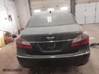 2012 Hyundai Genesis 5.0L with VIN KMHGC4DH8CU163114, listed as a IAAI auction lot 41267586 with 1 mi miles. Bid and sale history available at carsss.com. Image 16.