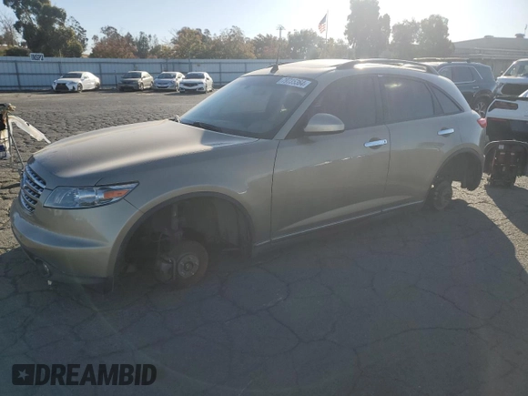 2004 Infiniti FX35 with VIN JNRAS08W94X201092, listed as a Copart auction lot 79735364 with 248,646 mi miles and Salvage Title. Bid and sale history available at carsss.com. Image 1.