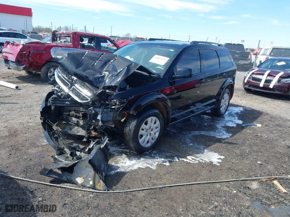 2017 Dodge Journey SE with VIN 3C4PDCAB2HT698940, listed as a IAAI auction lot 41843176 with 141,499 mi miles. Bid and sale history available at carsss.com. Image 22.
