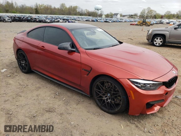 2019 BMW M4 with VIN WBS4Y9C54KAG67331, listed as a Copart auction lot 51461204 with 67,562 mi miles. Bid and sale history available at carsss.com. Image 4.