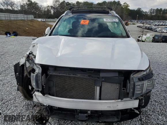 2022 Hyundai Santa Fe Limited with VIN 5NMS44AL0NH421303, listed as a Copart auction lot 86700814 with 32,753 mi miles and Salvage Title. Bid and sale history available at carsss.com. Image 5.