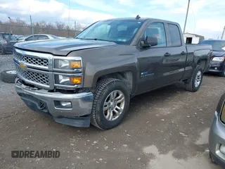 2014 Chevrolet Silverado 1500 LT with VIN 1GCVKREH1EZ179042, listed as a IAAI auction lot 41687742 with 155,389 mi miles and . Bid and sale history available at DreamBid. Image 2.