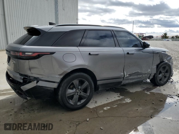 2023 Land Rover Range Rover Velar R-Dynamic S with VIN SALYT2EX2PA348200, listed as a Copart auction lot 51457315 with 25,428 mi miles and Salvage title. Bid and sale history available at DreamBid. Image 3.