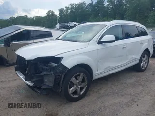 2015 Audi Q7 Premium Plus with VIN WA1LGAFE3FD008123, listed as a IAAI auction lot 42524845 with 94,785 mi miles and . Bid and sale history available at DreamBid. Image 19.