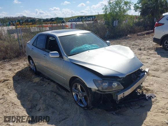 2004 Lexus IS with VIN JTHBD192340083158, listed as a IAAI auction lot 41543974 with 163,956 mi miles and . Bid and sale history available at carsss.com. Image 1.
