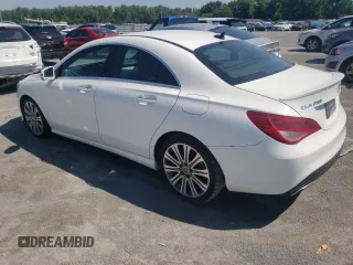 2018 Mercedes-Benz CLA 250 with VIN WDDSJ4EB0JN660668, listed as a Copart auction lot 58549873 with Not Provided miles and . Bid and sale history available at DreamBid. Image 2.