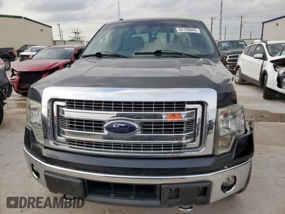 2014 Ford F-150 XL with VIN 1FTFW1ET3EKE64106, listed as a Copart auction lot 54789065 with 126,386 mi miles and Salvage title. Bid and sale history available at DreamBid. Image 5.