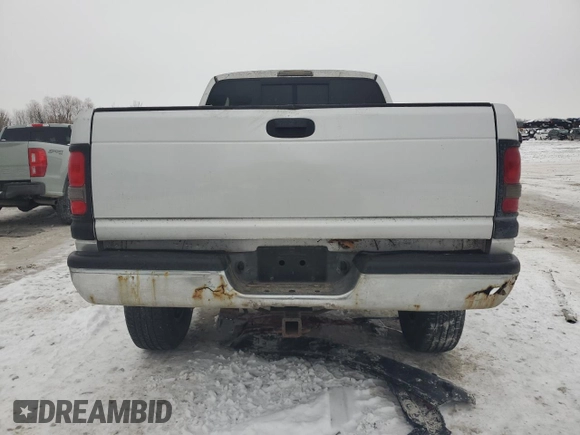 2001 Dodge Ram 2500 with VIN 3B7KF23Z81G772708, listed as a Copart auction lot 86132184 with 0 mi miles and Clean Title. Bid and sale history available at carsss.com. Image 6.