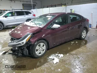 2017 Kia Forte LX with VIN 3KPFK4A76HE161009, listed as a Copart auction lot 45849035 with 164,338 mi miles and Salvage Title. Bid and sale history available at DreamBid. Image 1.