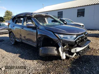 2020 Honda CR-V EX with VIN 2HKRW2H50LH695895, listed as a Copart auction lot 75026474 with 0 mi miles and Salvage Title. Bid and sale history available at carsss.com. Image 4.