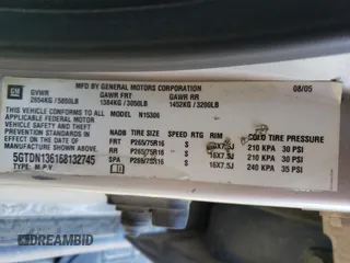 2006 Hummer H3 with VIN 5GTDN136168132745, listed as a Copart auction lot 66818484 with 0 mi miles and Salvage Title. Bid and sale history available at carsss.com. Image 13.