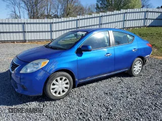 2012 Nissan Versa SV with VIN 3N1CN7AP4CL941139, listed as a Copart auction lot 49215085 with 122,280 mi miles and Salvage Title. Bid and sale history available at carsss.com. Image 1.