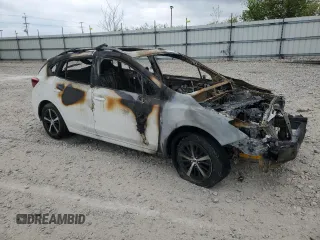 2023 Subaru Impreza Premium with VIN 4S3GTAD6XP3714849, listed as a Copart auction lot 56937355 with Not provided miles and Non repairable. Bid and sale history available at DreamBid. Image 4.