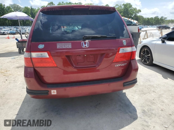 2005 Honda Odyssey EX with VIN 5FNRL384X5B008624, listed as a Copart auction lot 51298165 with 148,279 mi miles and Salvage Title. Bid and sale history available at carsss.com. Image 6.