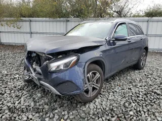 2019 Mercedes-Benz GLC with VIN WDC0G4KB8KF666552, listed as a Copart auction lot 65876002 with 0 mi miles. Bid and sale history available at carsss.com. Image 2.