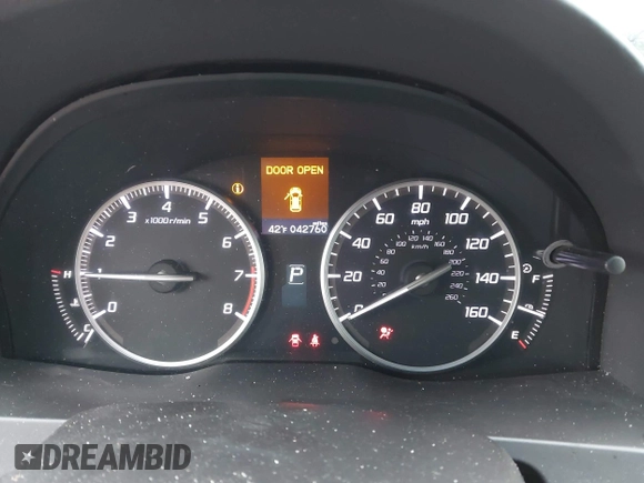2016 Acura RDX with VIN 5J8TB4H36GL028845, listed as a IAAI auction lot 41941379 with 42,760 mi miles. Bid and sale history available at carsss.com. Image 7.
