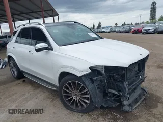 2022 Mercedes-Benz GLE 350 z VIN 4JGFB4KB9NA736703, wystawiony jako IAAI lot #41912859 z przebiegiem 33 200 mil mil oraz . Historia ofert i sprzedaży dostępna na DreamBid. Obrazek 1.